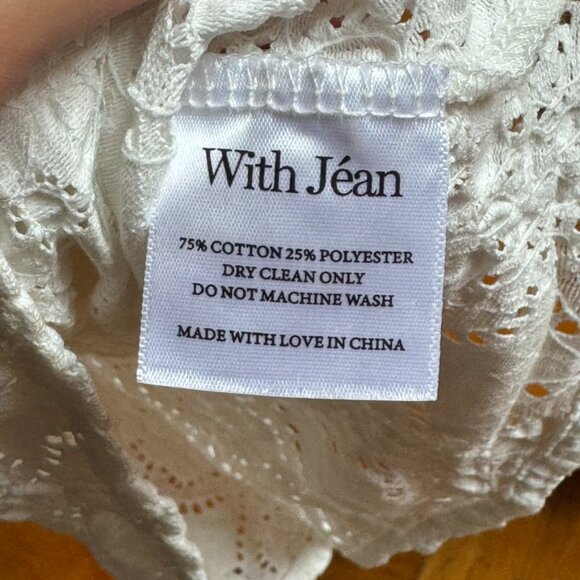 White Maeve Top (sz M) - Picture 10 of 13